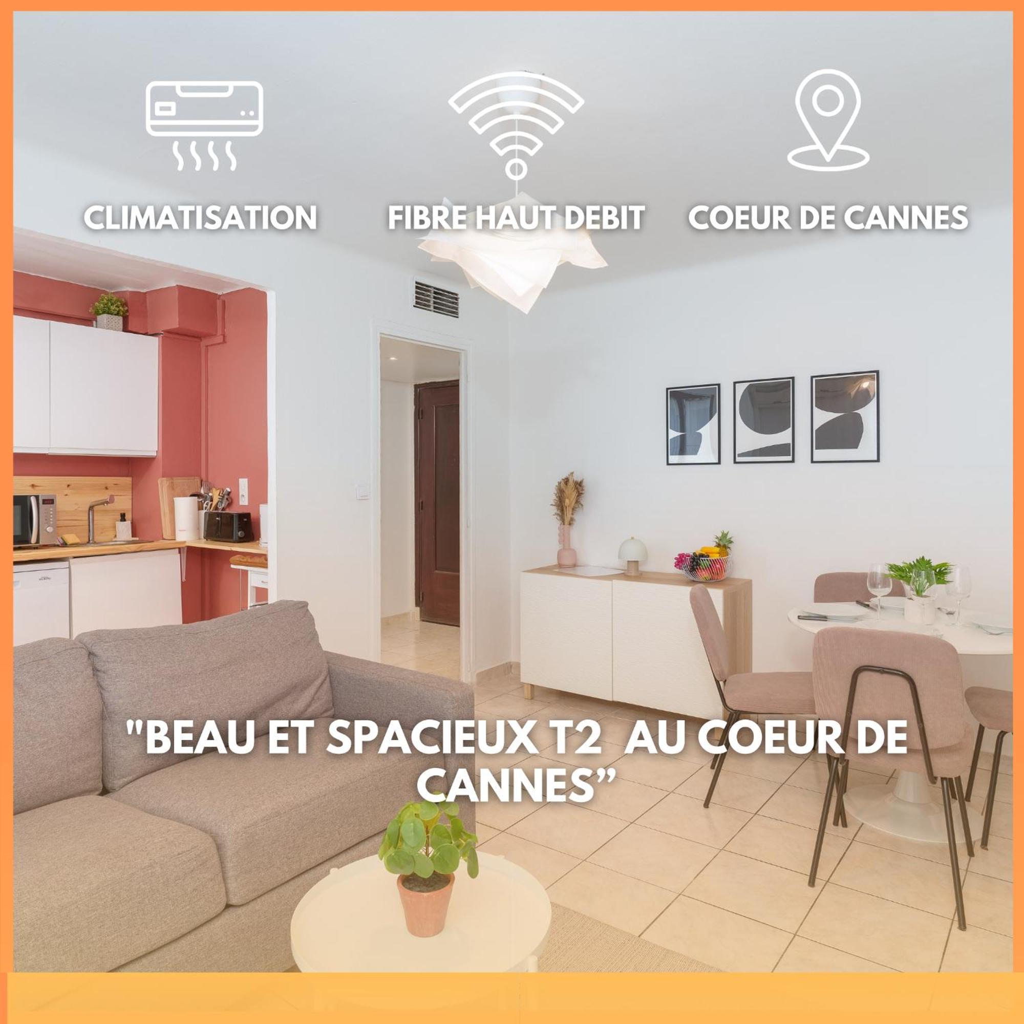 Le Gabin By Apirent #Centre-Ville #Climatisation #Wifi Cannes Luaran gambar